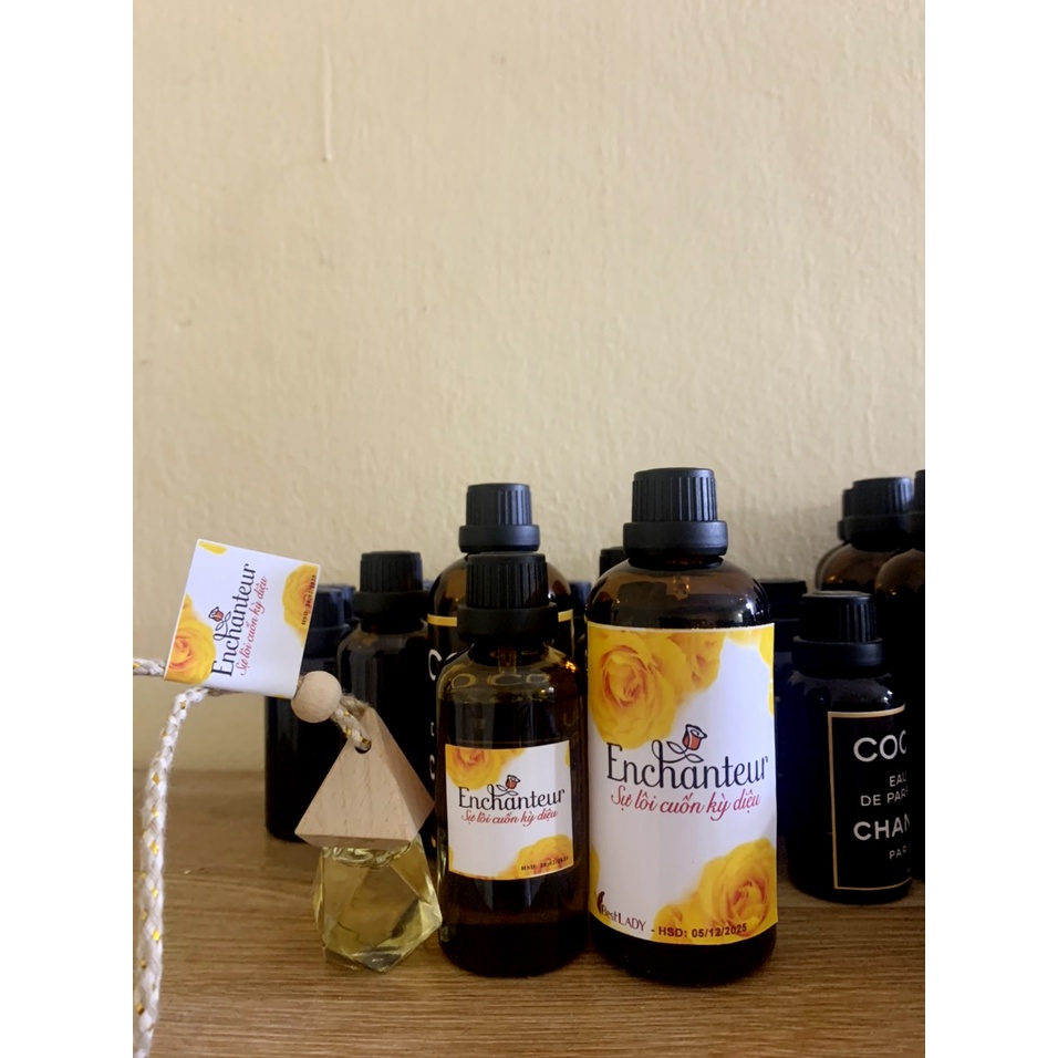 Tinh dầu enchanteur nguyên chất 100% xông phòng , spa, khách sạn, thơm oto,... | tinh dầu hoa linh