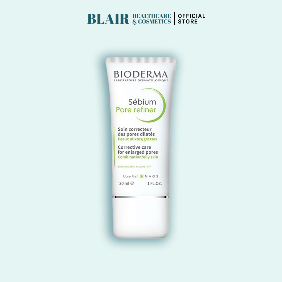 Kem Làm Se Khít Lỗ Chân Lông Và Giảm Dầu Cho Da Nhờn Bioderma Sebium Pore Refiner 30ml