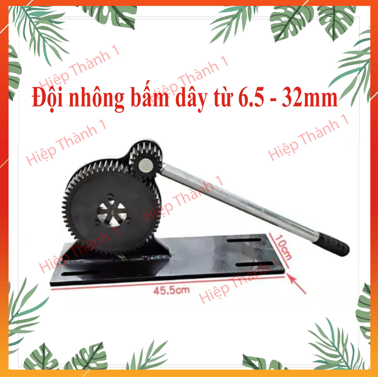 Máy bấm đầu ống dây rửa xe cao áp - ép từ 6.5-32mm , hiepthanh1myluong