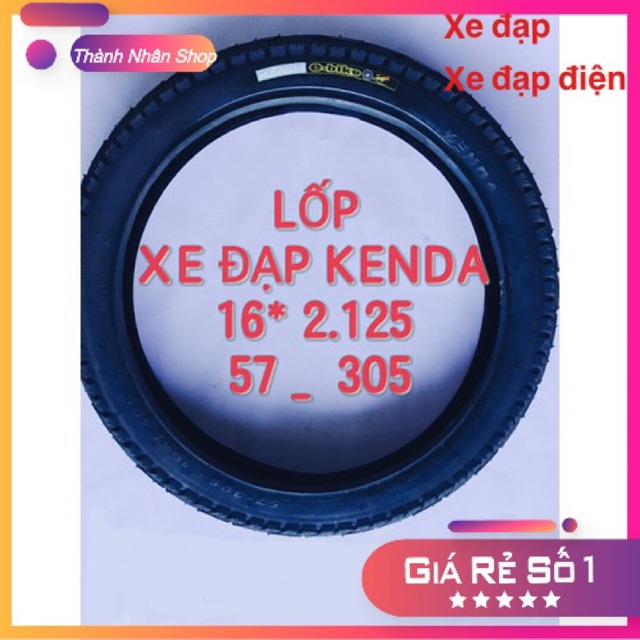 [HCM]Vỏ xe đạp 16x2.125 KENDA