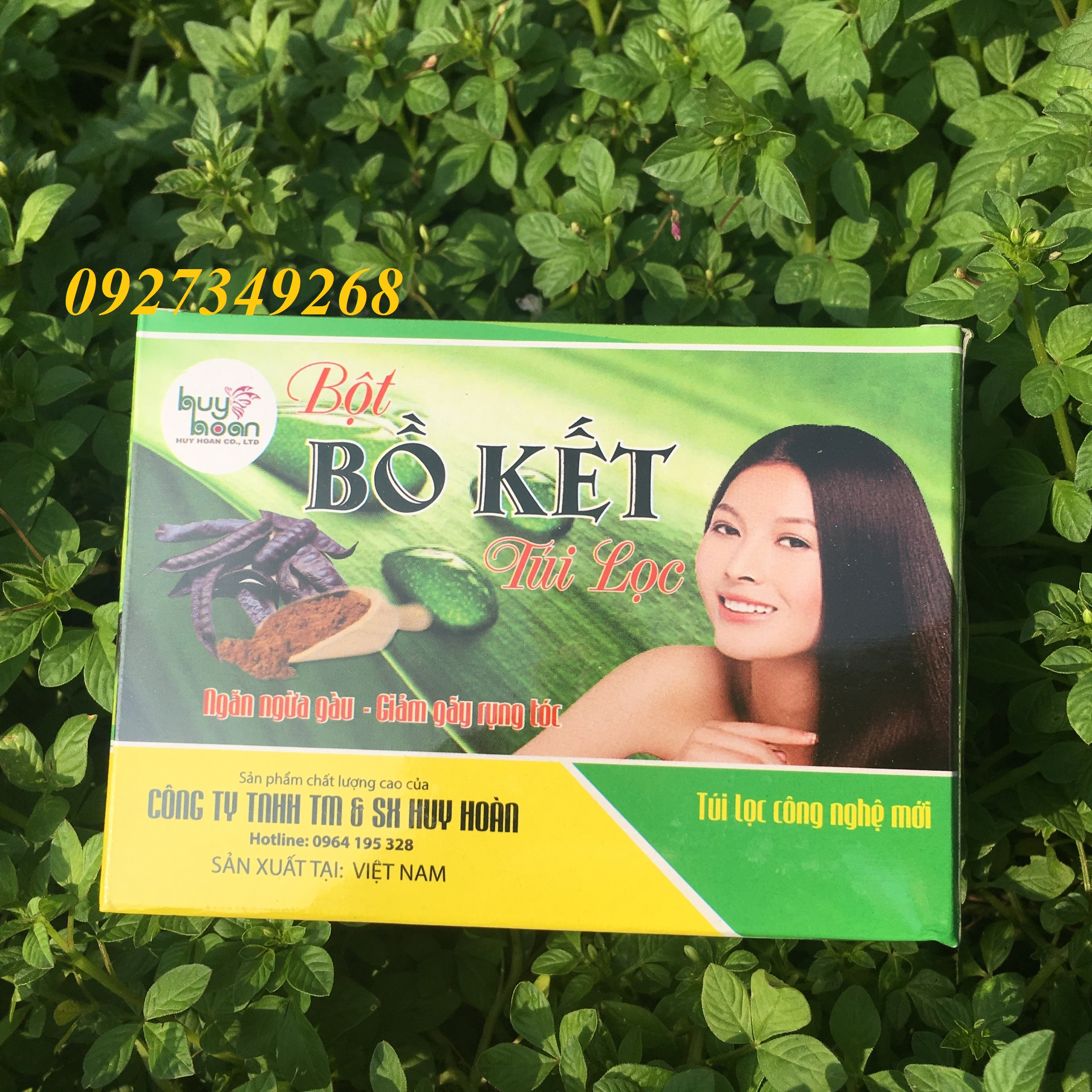 Combo giá sỉ 20 hộp Bột bồ kết túi lọc - Thảo dược gội đầu bồ kết túi lọc
