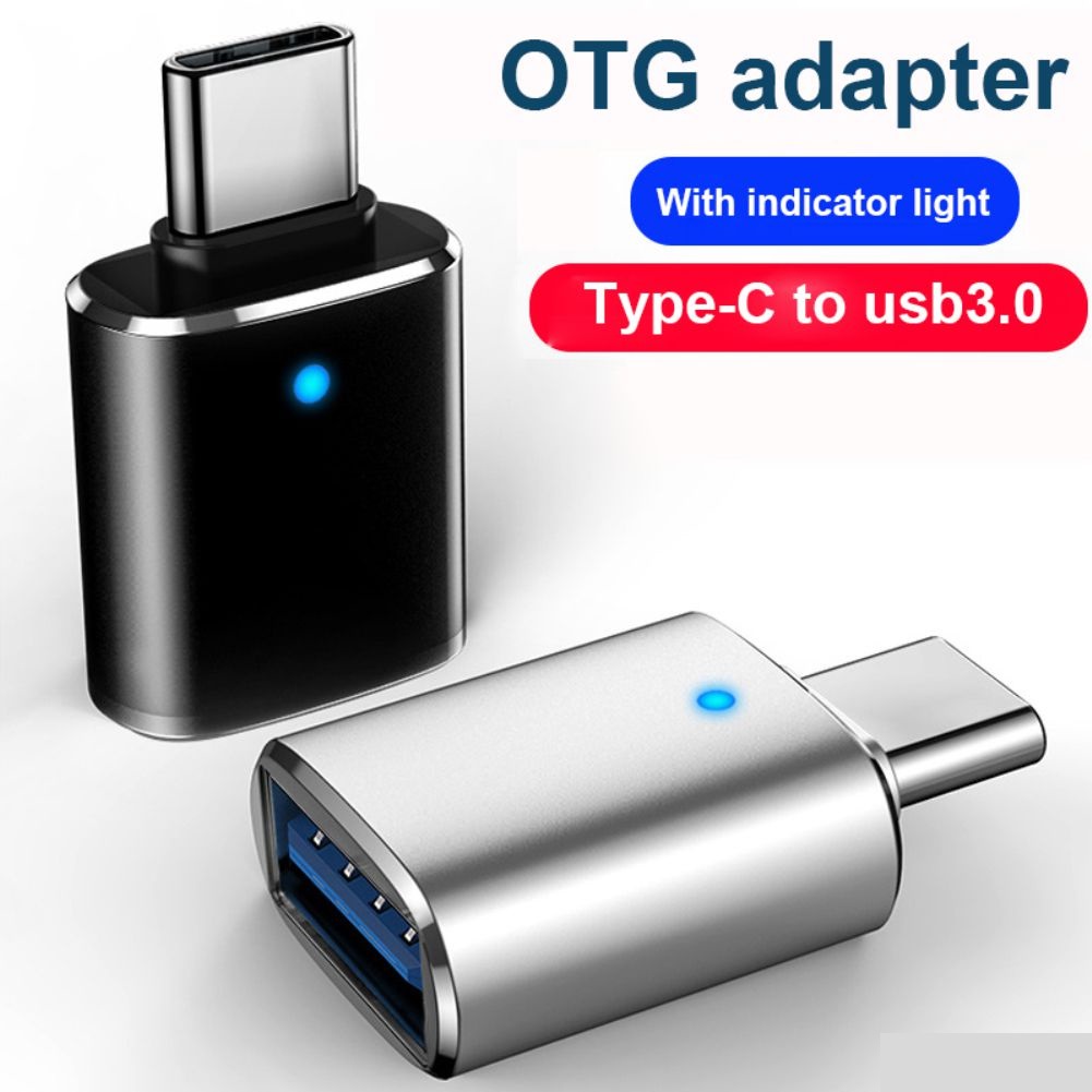 1 Đầu Chuyển Đổi OTG Type-C Sang USB 3.0 Tốc Độ Cao Có Thể Truyền Dữ Liệu Và Sạc Cho Điện Thoại Di Động