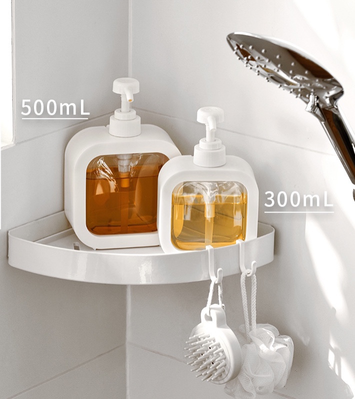 Chai nhựa rỗng trong suốt cao cấp đựng dầu gội,sữa tắm,xà phòng tiện dụng nhiều dung tích CN561