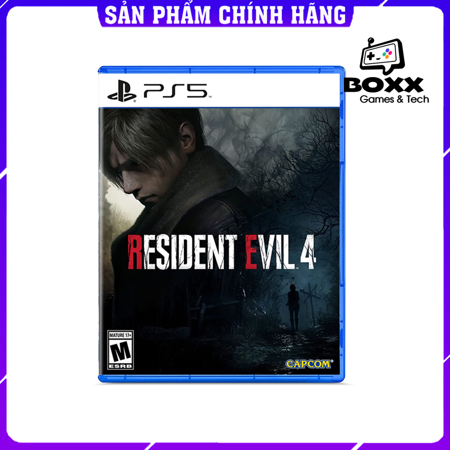 Đĩa game resident evil 4 remake ps5