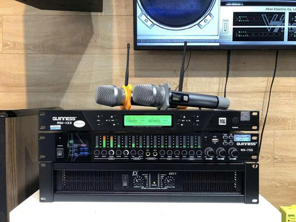 Mixer cơ Karaoke GUINNESS MX-735