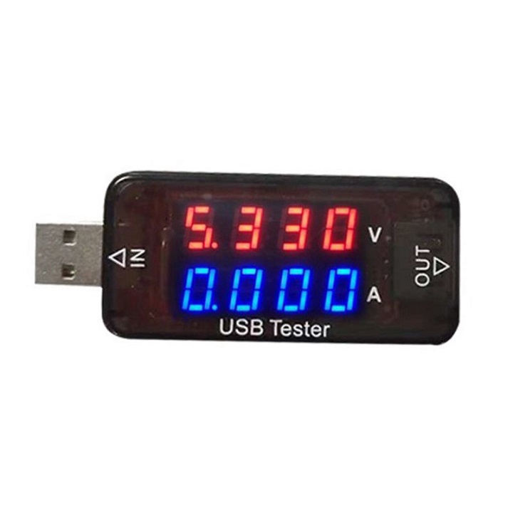 Usb tester kiểm tra điện áp sạc qc3.0 - 3-30v
