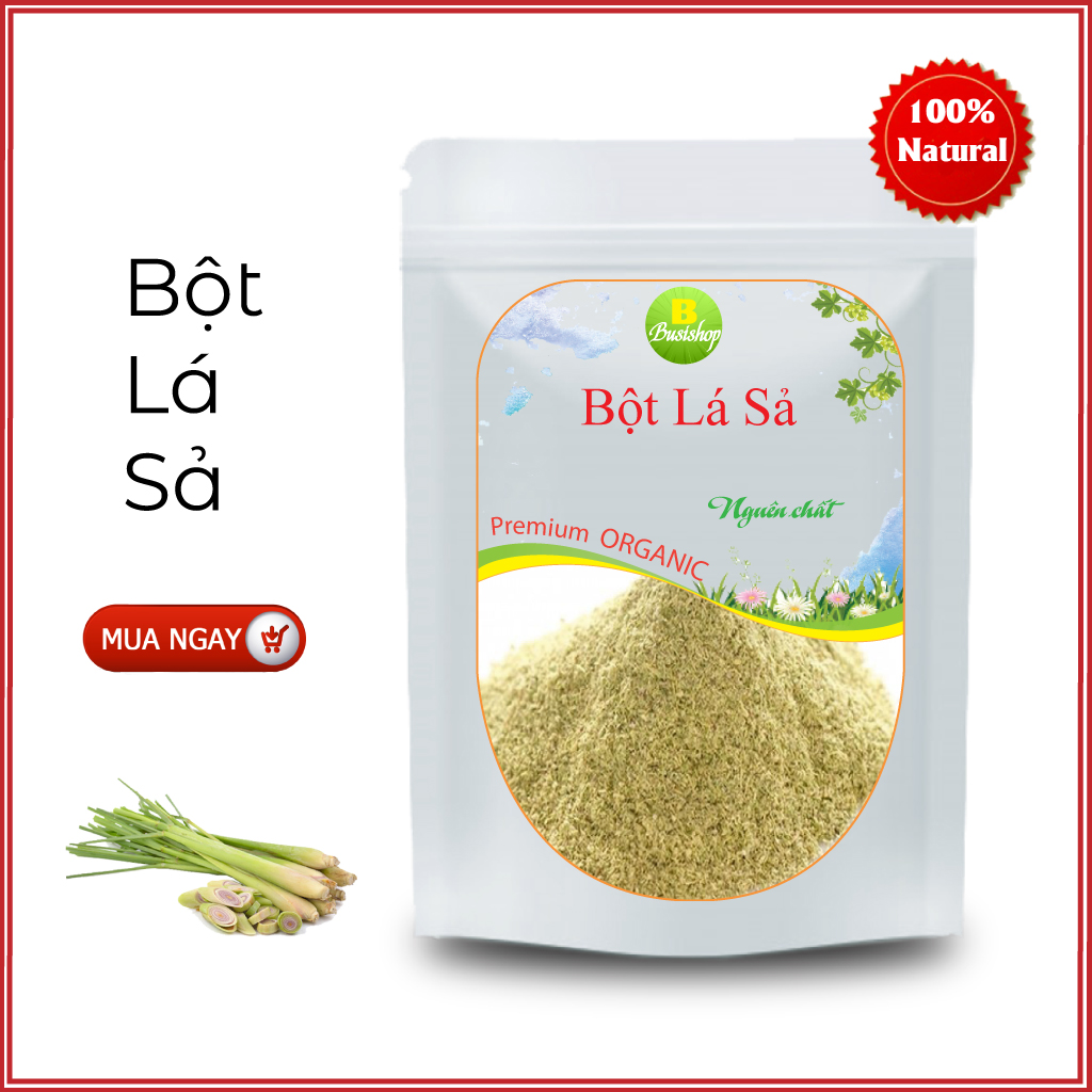 Bột lá sả nguyên chất 100g