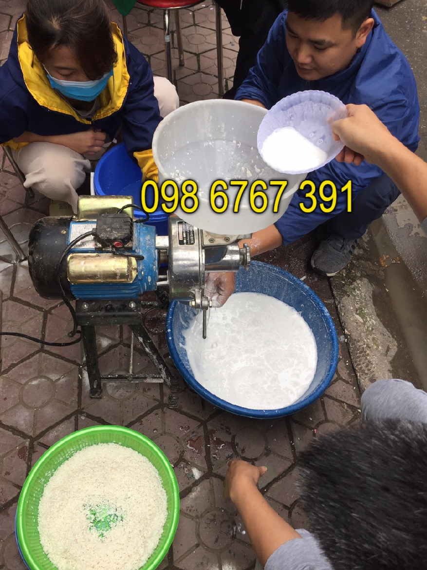 Cối nghiền bột làm bánh, Máy xay bột gạo nước làm bánh 2,2KW