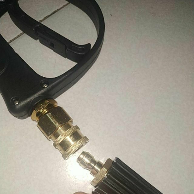 BỘ KHỚP NỐI NHANH ĐỒNG THAU 22MM - ĐẦU RA CHO MÁY RỬA XE ÁP LỰC CAO