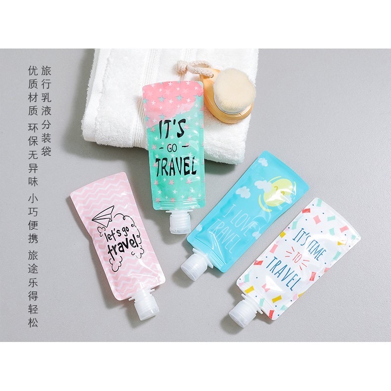 Chai đựng sữa tắm, dầu gội du lịch 100ml