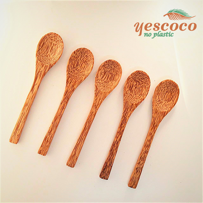 Thìa muỗng gỗ đồng giá | súp - cafe - kem - cơm | yescoco xưởng sx