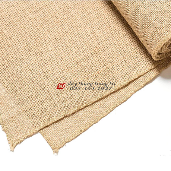 Vải bố thưa, khổ 170cm, vải bố thô, vải đay, làm phông nền chụp ảnh, rèm cửa, handmade, decor, khăn trải bàn