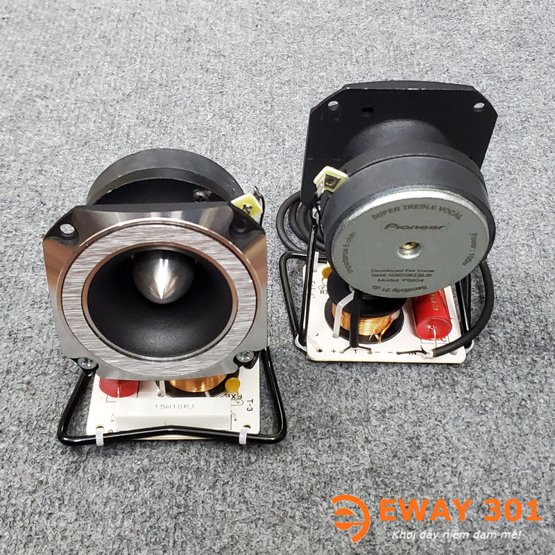 Loa super treble pioneer p8804 tích hợp mạch phân tần treble t3 - loa bổ trợ dải cao cho dàn âm thanh