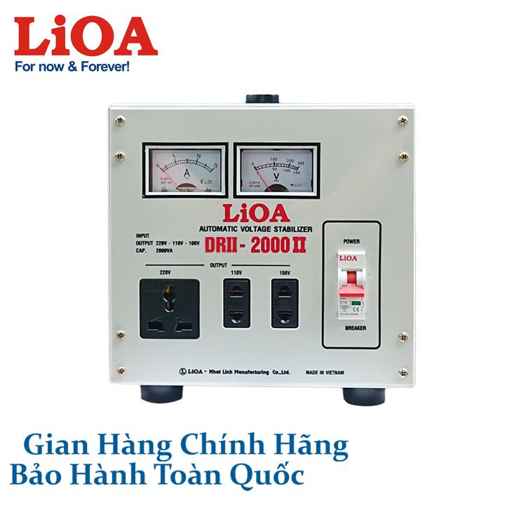 Ổn áp 1 pha lioa drii-2000ii