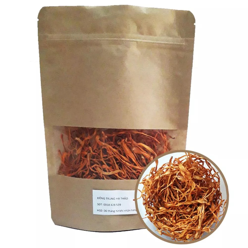 Hcm - đông trùng hạ thảo 100gr sấy khô