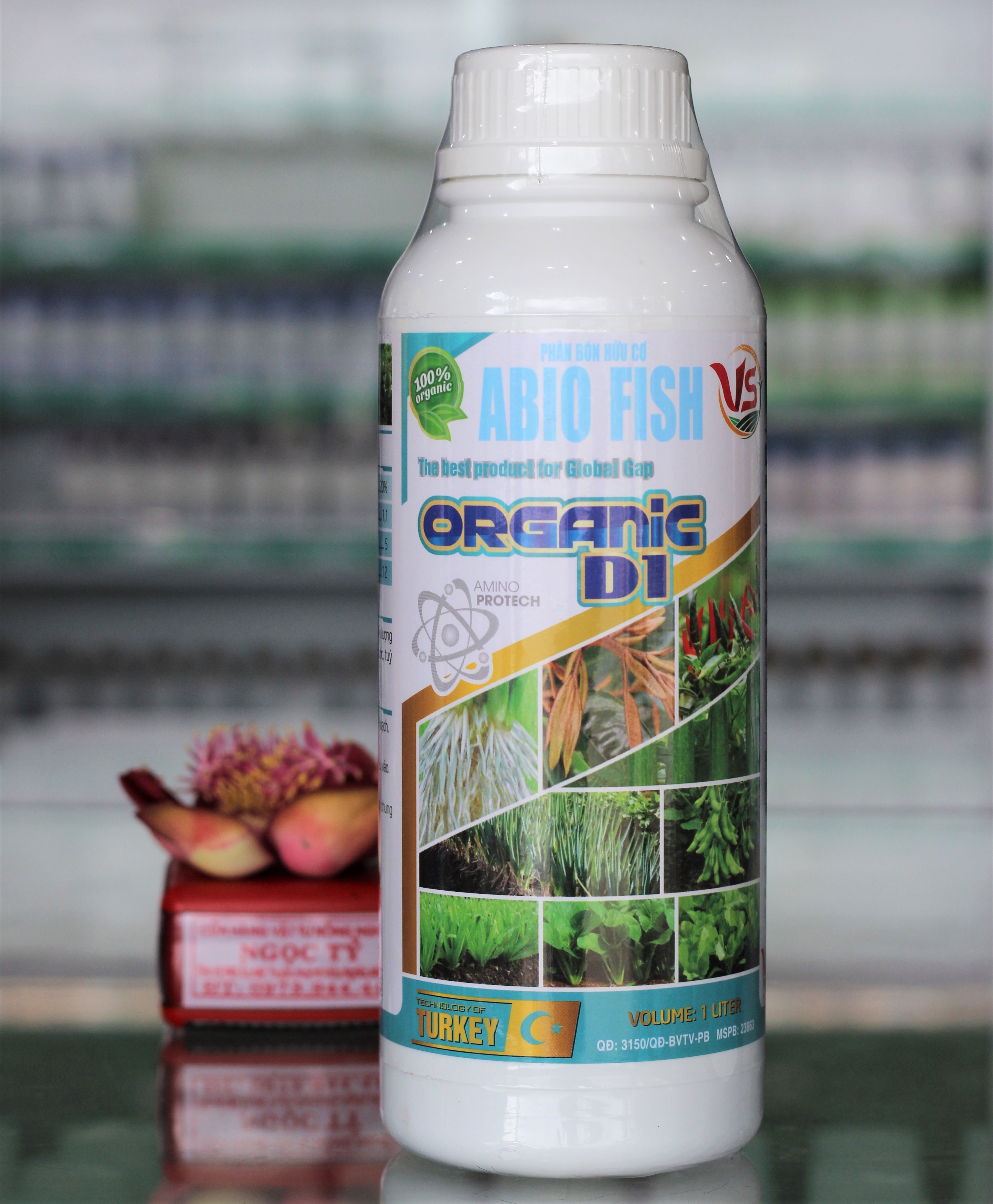 Phân bón lá Organic D1 ra rễ, nở bụi, tiết kiệm phân bón, biến vàng thành xanh