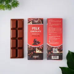 [SIÊU NGON] Kẹo socola sữa thỏi nhân Hạt cacao 20g FIGO, FIFOOD STORE, đồ ăn vặt văn phòng siêu ngon nội địa việt nam