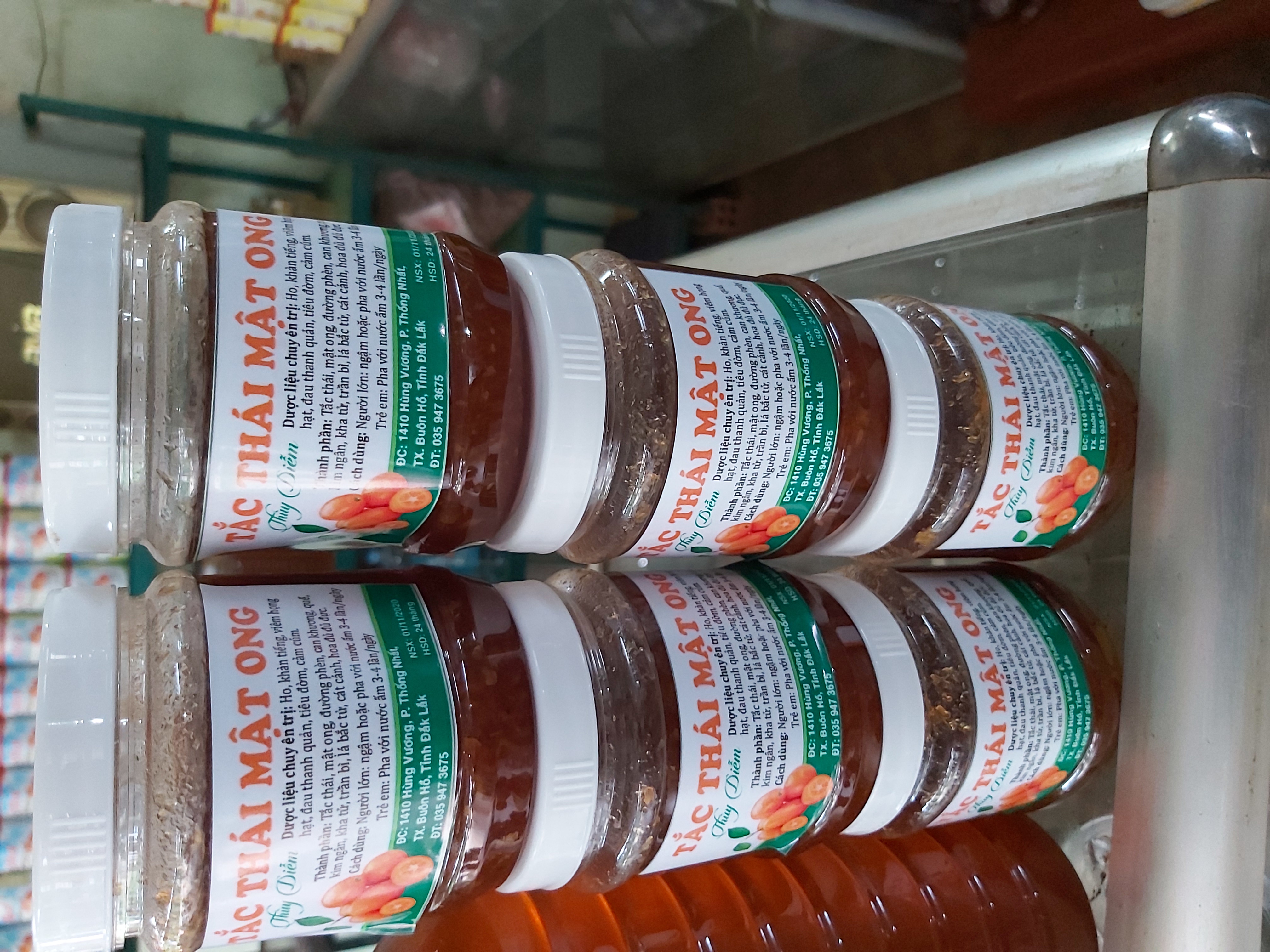 Tắc thái ngâm mật ong