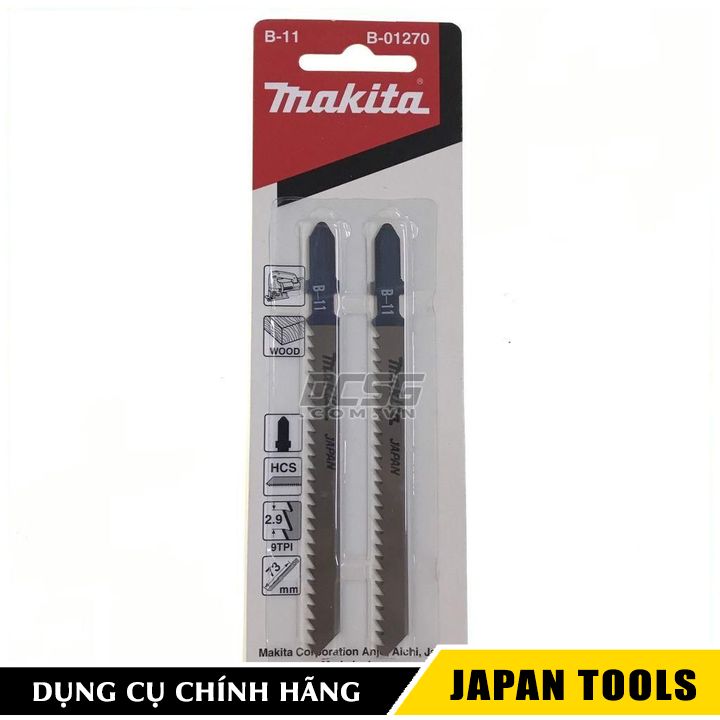 Bộ lưỡi cưa lọng b-11 makita b-01270 | japan tools