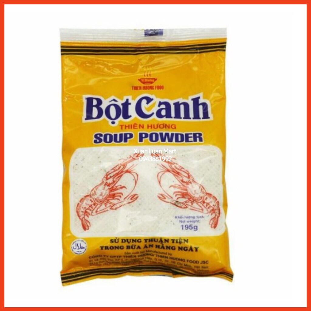 [HCM]Bột canh Thiên Hương 195g combo 6 gói