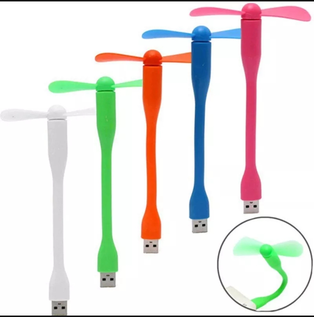 Quạt mini cổng USB uốn dẻo - Giao màu ngẫu nhiên