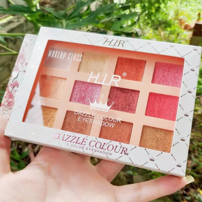 Phấn mắt 12 ô dazzle colour eyeshadow vương miện hr-7121