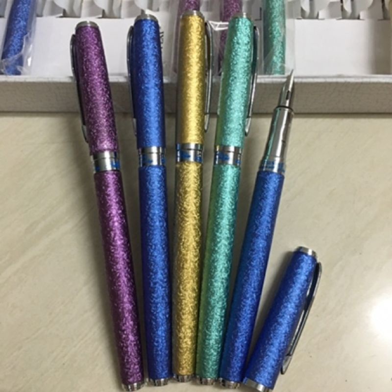 Bút máy ngòi lá tre calligraphy viết nét thanh đậm