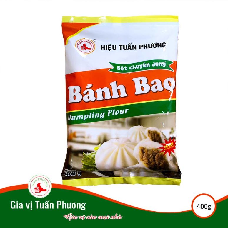 Bột Bánh Bao trộn sẵn Tuấn Phương gói 400g