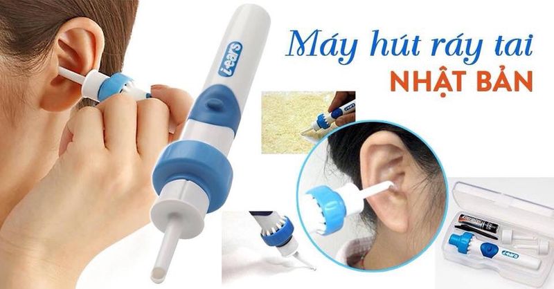 Máy hút ráy tai bằng pin