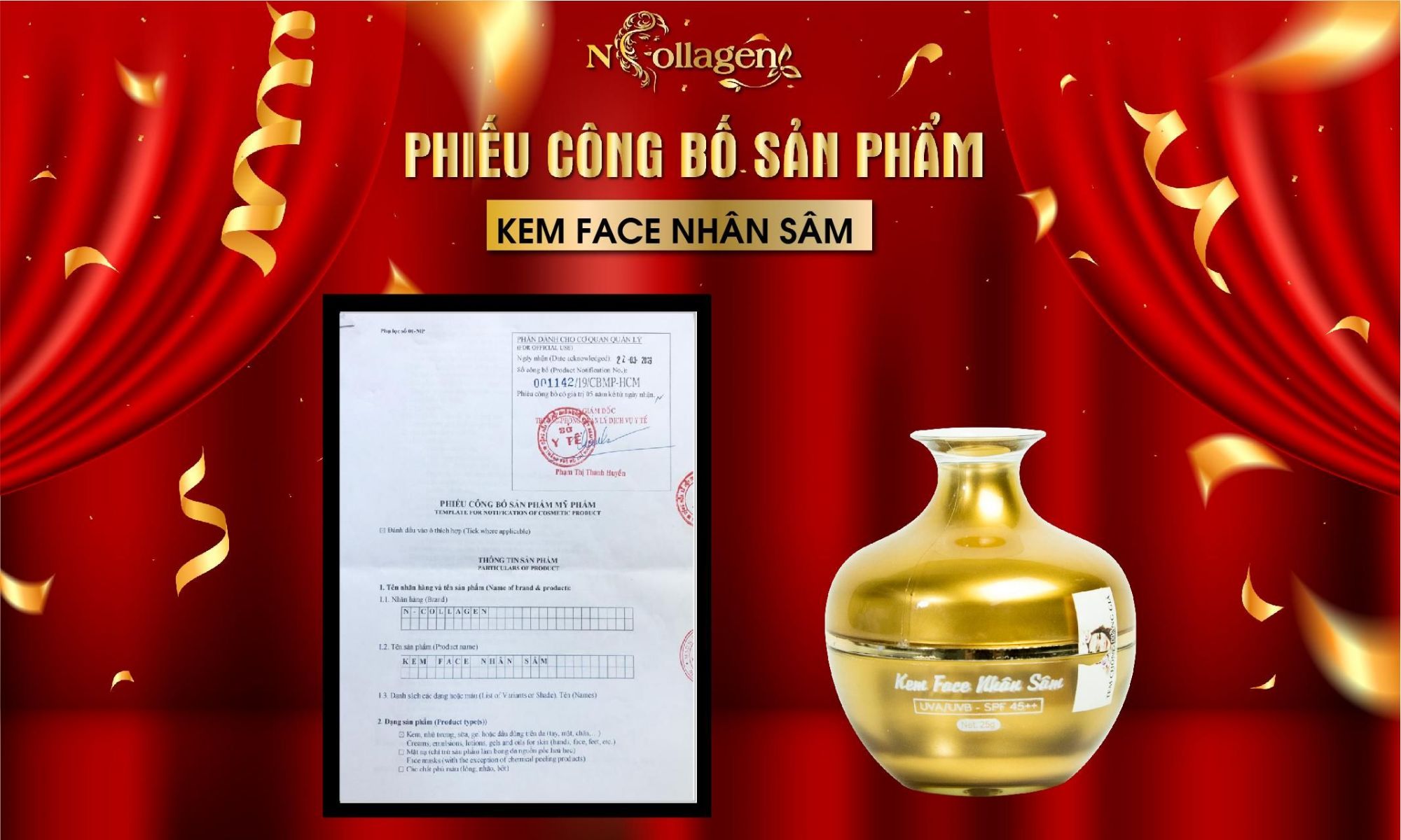 [HCM]kem Face nhan sâm cu tinh của sắc dẹp.trắng hồng mình màng tươi trẻ .mờ nám mờ tan nhan dòi mòi.