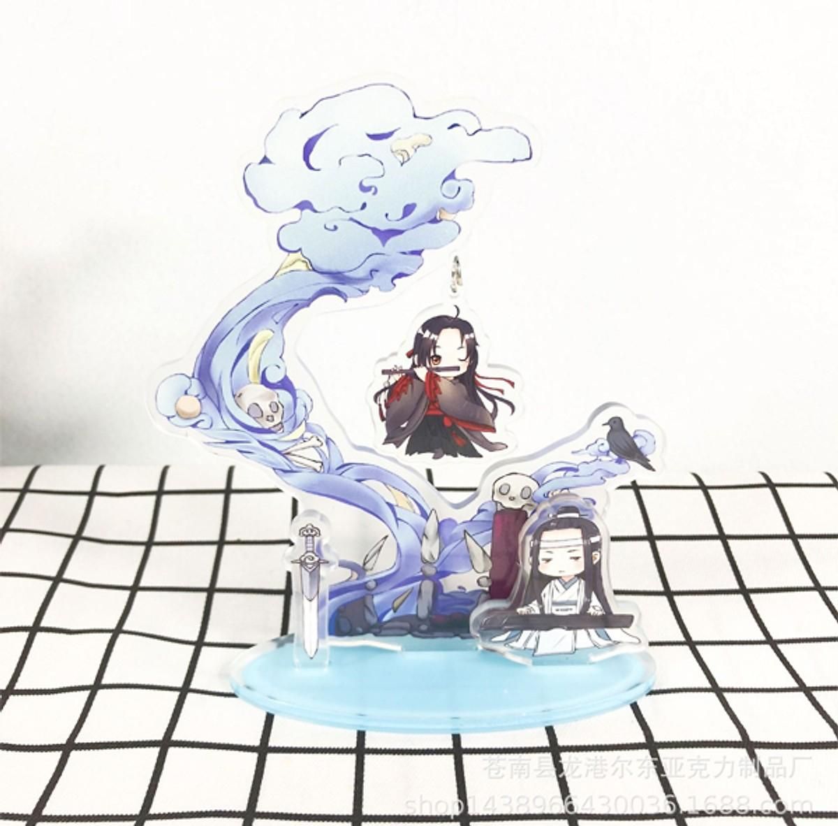 Standee ma đạo tổ sư mẫu chibi có cảnh Tượng Acrylic Standee Anime mica