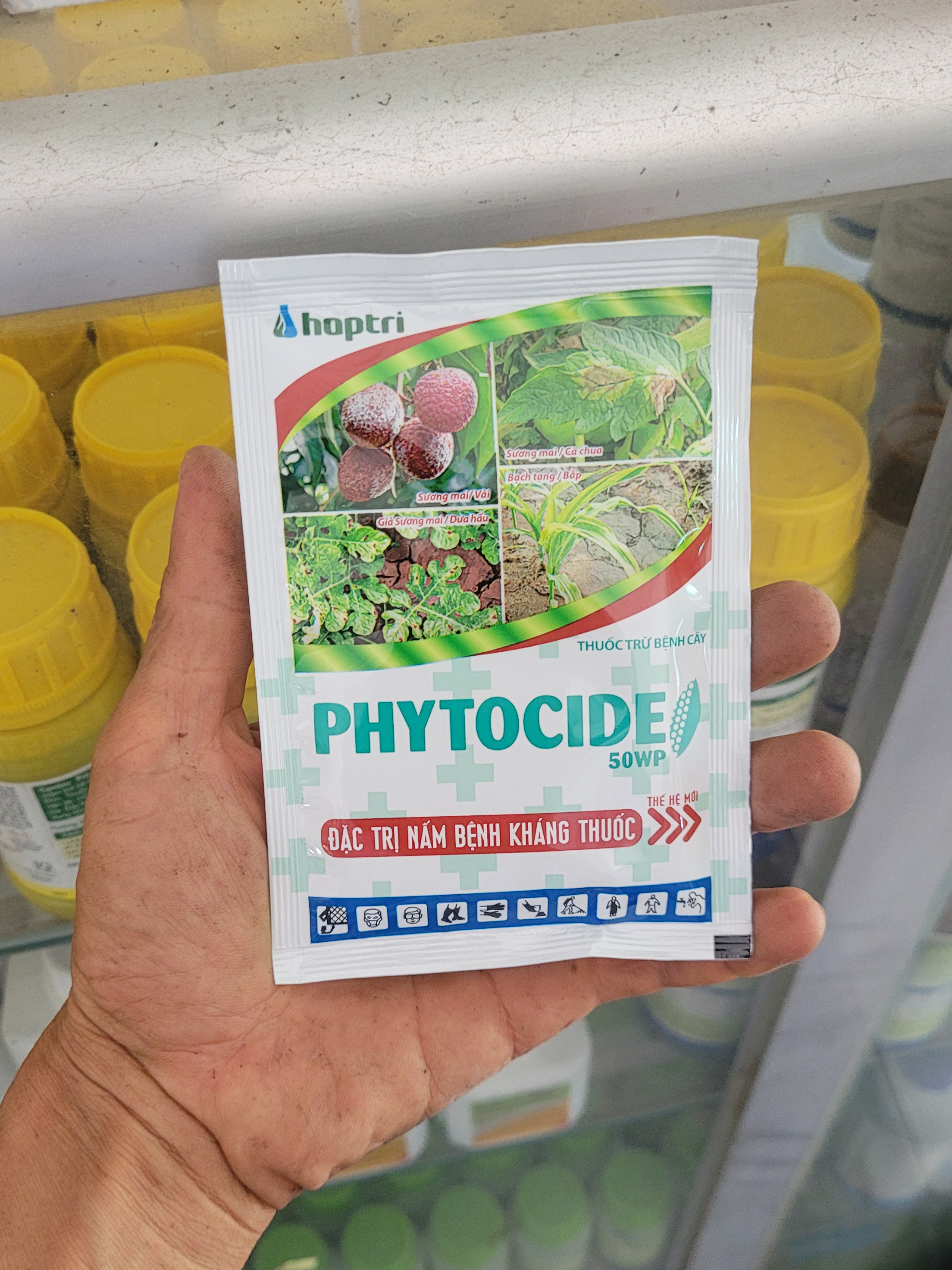 Thuốc trừ bệnh phytocide 50wp - gói 15 gr