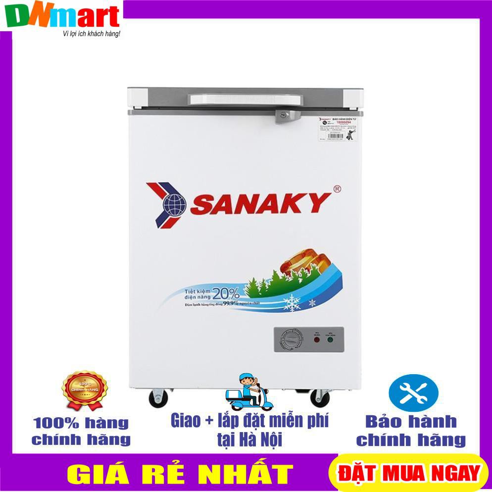 Tủ đông sanaky 100 lít vh-1599hykd