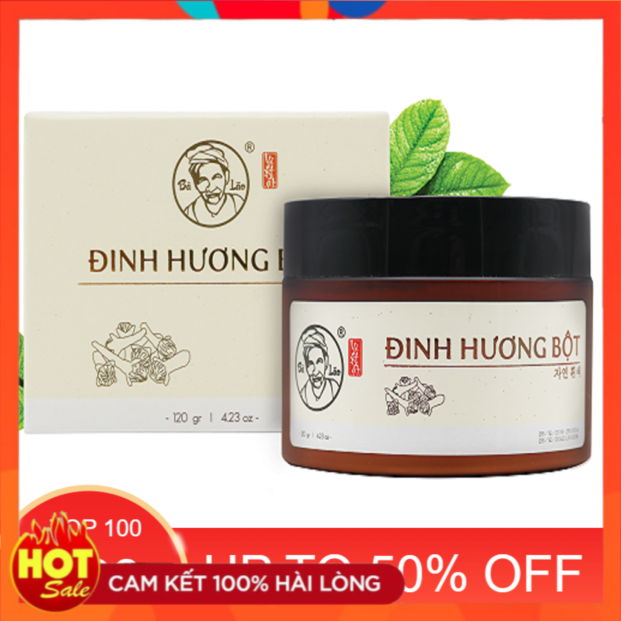 CHÍNH HÃNG - Sữa rửa mặt Đinh Hương Bột BÀ LÃO Sạch Da, Nhanh Bong - Bán Chạy
