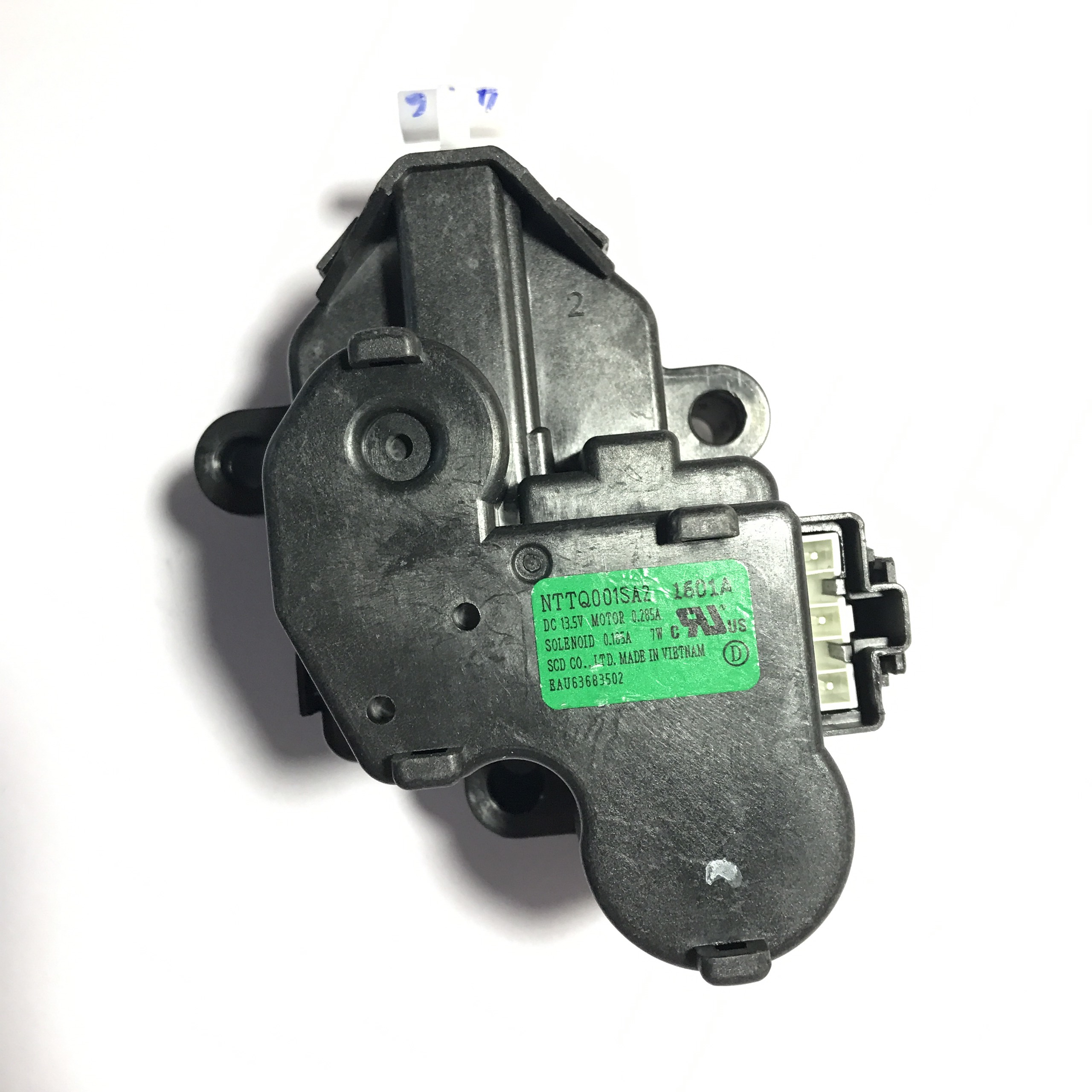 Van xả kéo máy giặt lg inverter 13,5v loại 3 chân hàng hãng.