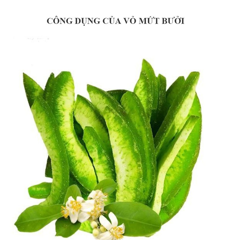 100G MỨT VỎ BƯỞI SẤY KHÔ NGON RẺ