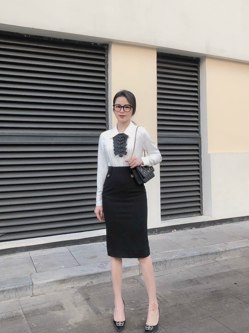 Chân váy ôm công sở -  dáng bút chì