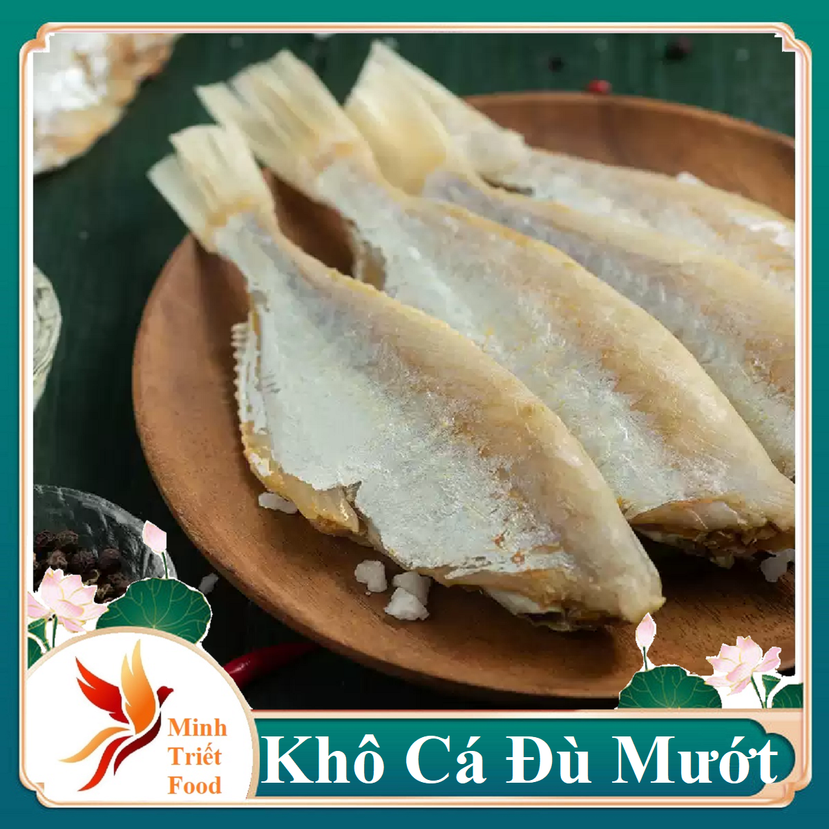 1kg Khô Cá Đù Mướt Trắng Đẹp Mỡ Vàng Béo Vị Mặn Vừa Ăn- VỰA KHÔ MINH TRIẾT