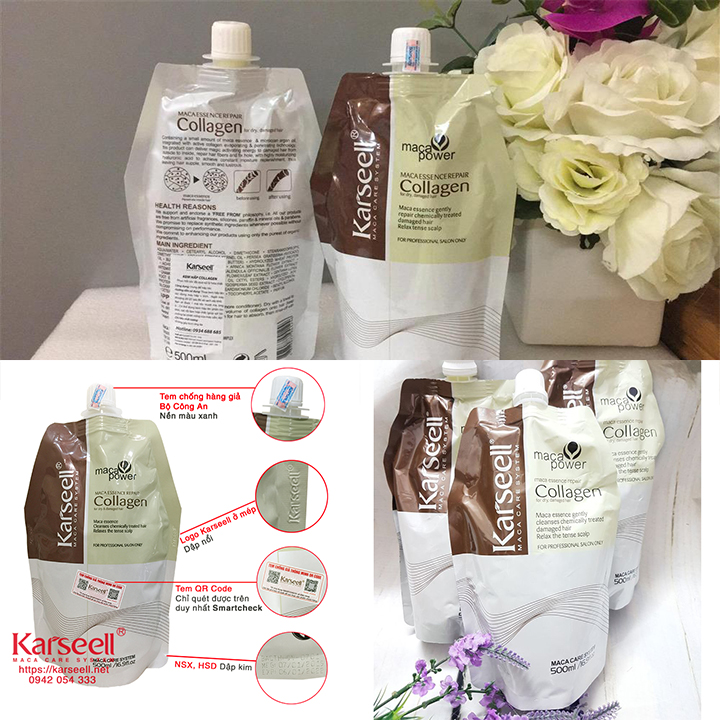 Ủ tóc collagen karseell