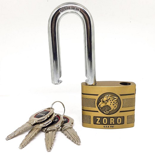 [HCM]Ổ KHÓA CAO CẤP ZORO GỌNG DÀI SIÊU CỨNG(BH 5 năm)