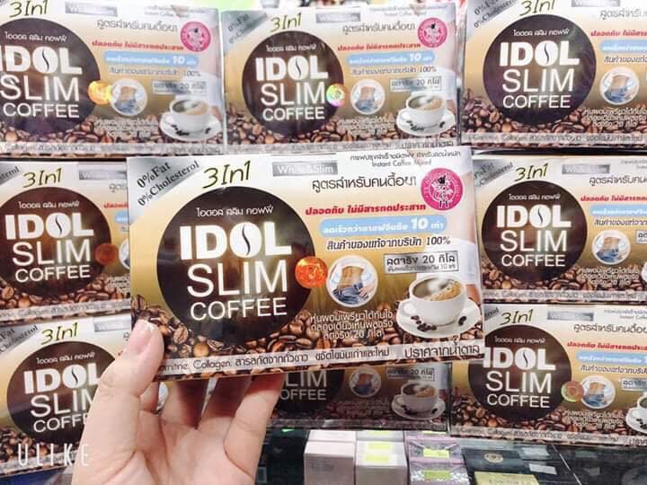 Cafe giảm cân idol slim mẫu mới