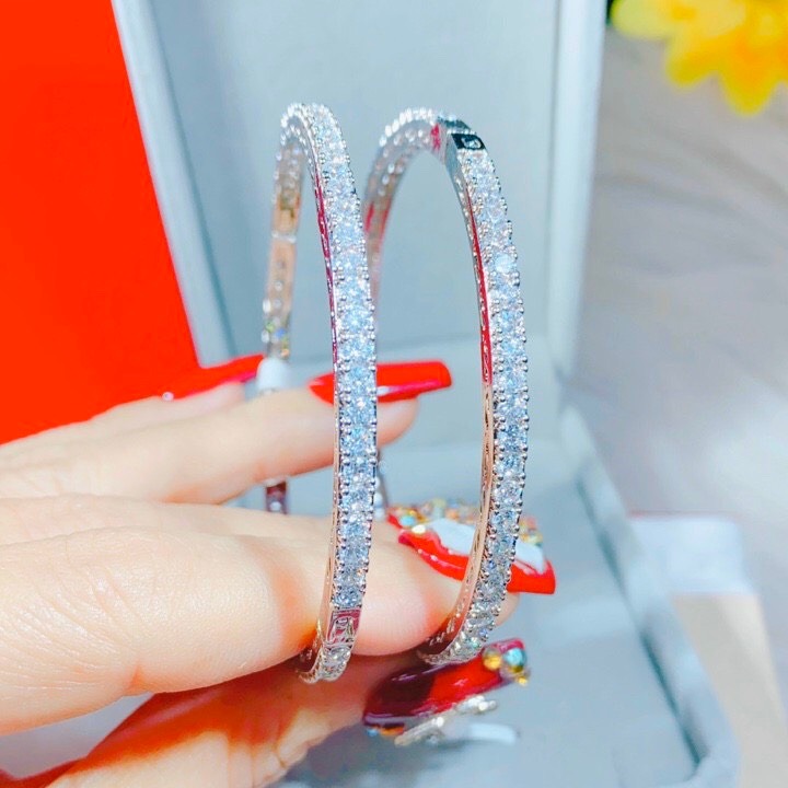 [Cặp Vòng Tay Nữ Bạch Kim][ CAM KẾT KHÔNG ĐEN KHÔNG NGỨA ] - Trang Sức Givi - HV27092022 - vong tay bang vang 18k dep, vong deo tay vang 18k dep, nhung bo nu trang vang dep, vong vang tay dep, trang suc cuoi dep, ximen vang