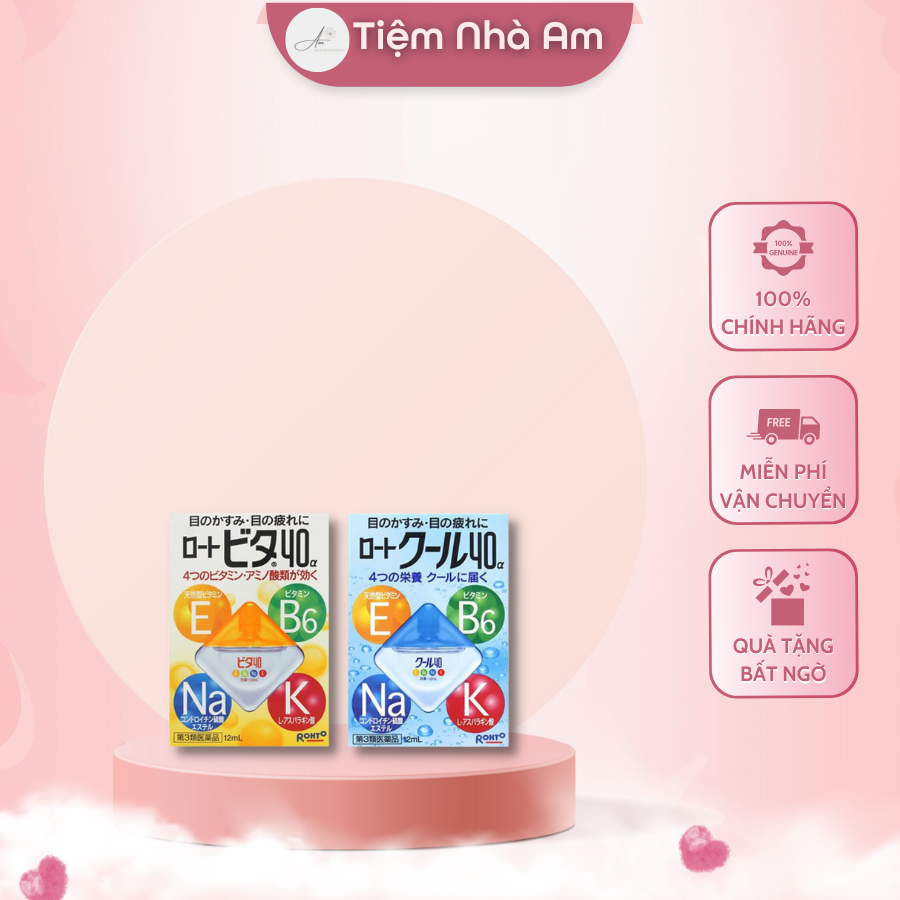 Nhỏ mắt Rohto Nhật Bản