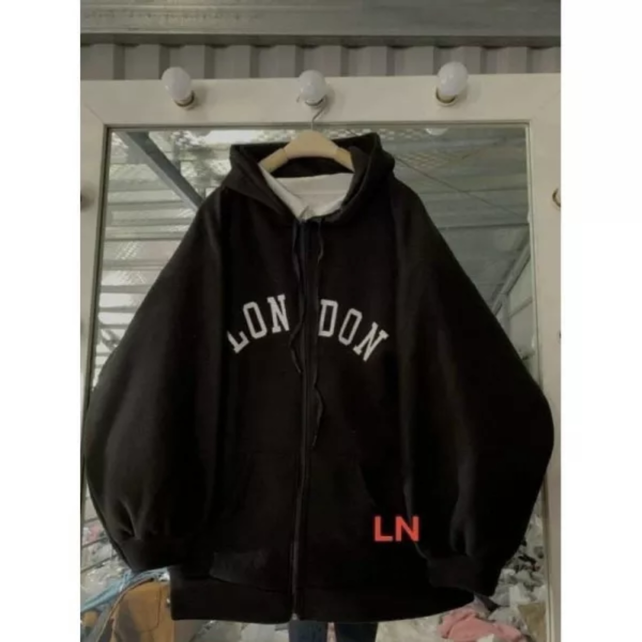 ÁO KHOÁC HOODIES CÓ KHÓA NAM NỮ LONDON HÀN QUỐC CHẤT NỈ DÀY PHOM FORM RỘNG CHỐNG NẮNG, NÓNG ĐÔNG HÈ HOT TREND