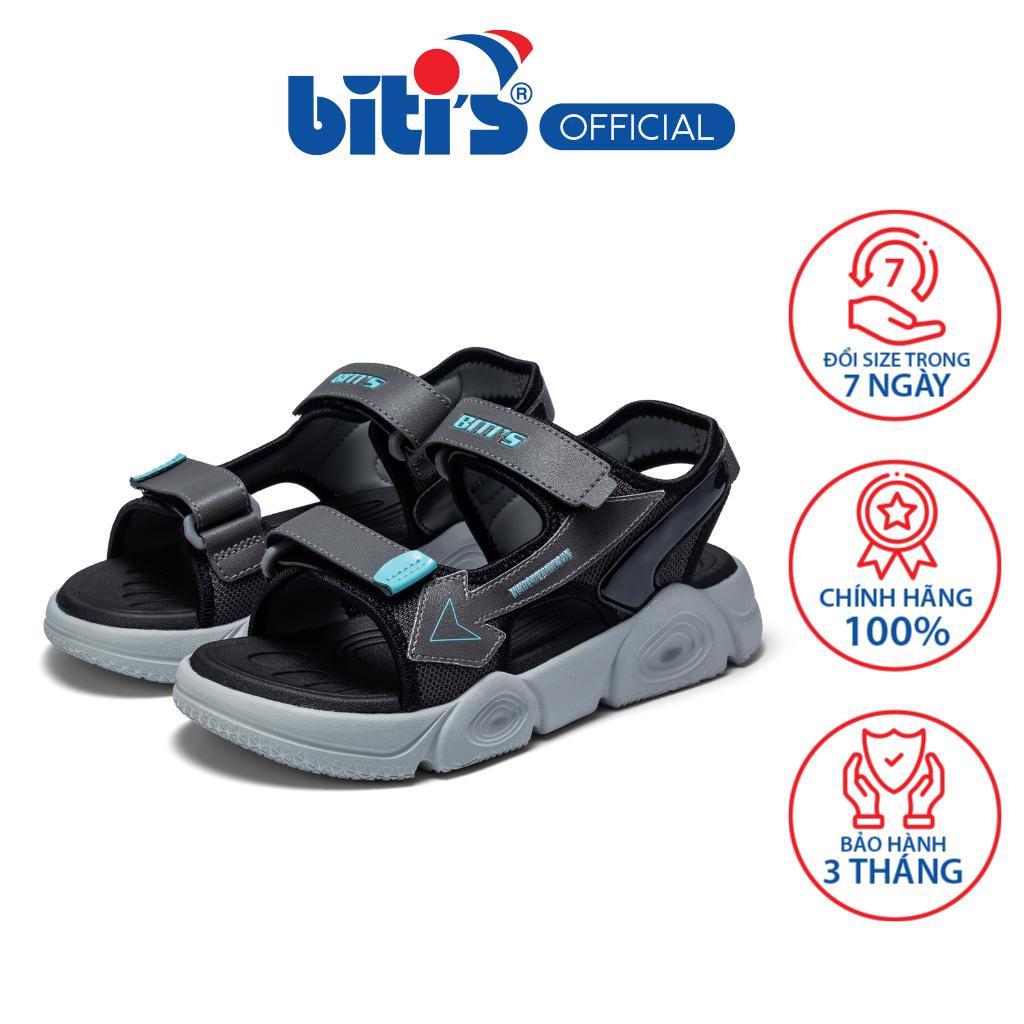 Sandal Biti's Bé Trai Màu Xám BEB006800XAM