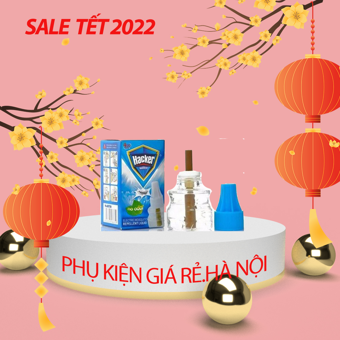 Tinh dầu đuổi muỗi hacker không độc hại cho sức khỏe 480h