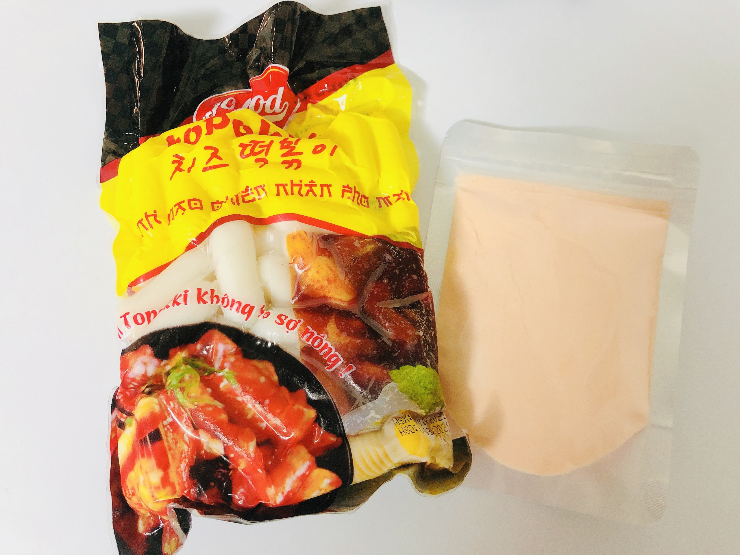 500g bánh gạo nhân phô mai JoFood kèm 100g bột phô mai làm tok lắc phô mai - doanvat_hangduong