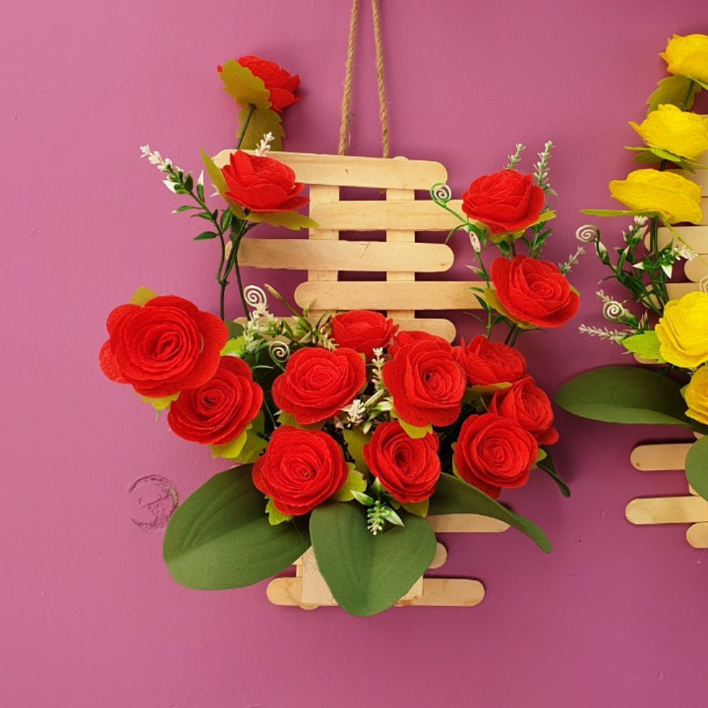2 bộ làm HOA HỒNG TREO TƯỜNG, 0907519890