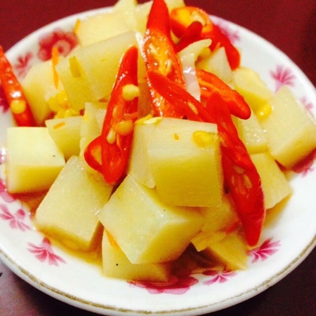 Măng tươi chua cay