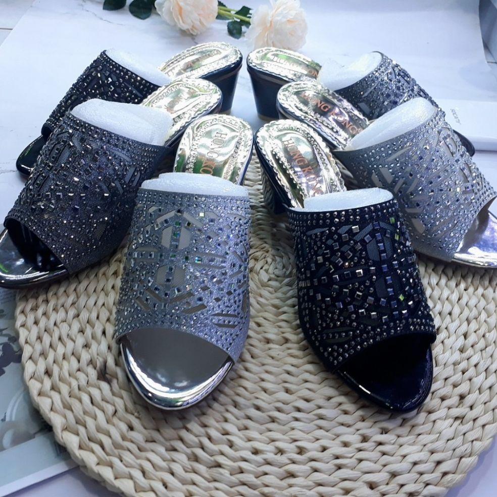 guốc trung niên đính đá 5p